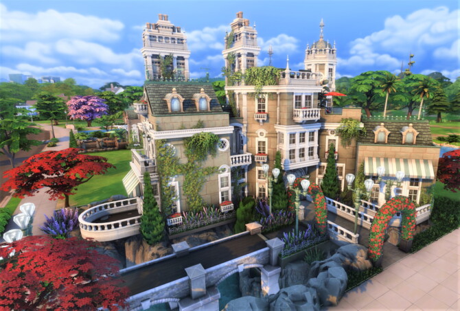 sims 4 mansion