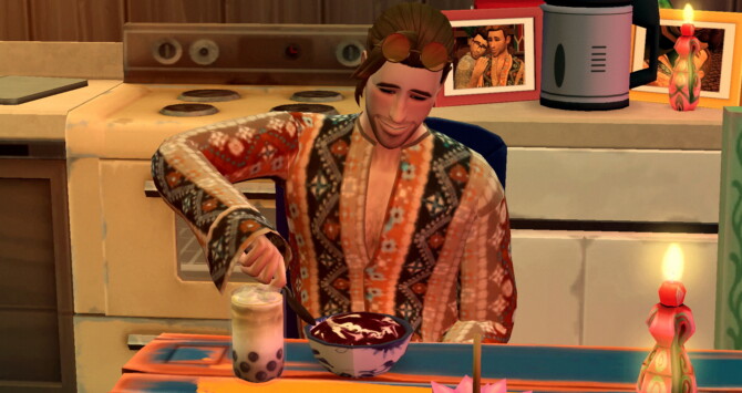 Sims 4 Bláberjasúpa Custom Recipe by RobinKLocksley at Mod The Sims 4
