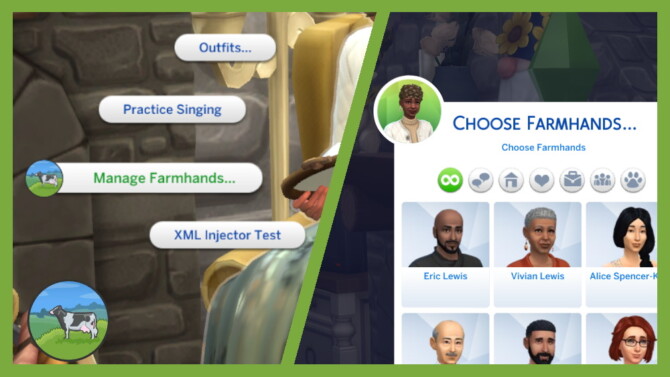 Sims 4 Hire a Farmhand Mod by siriussimmer at Mod The Sims 4
