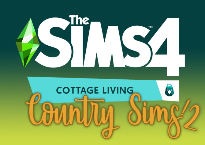 Sims 4 TS4 Cottage Living Sims Part 2 at Miss Ruby Bird