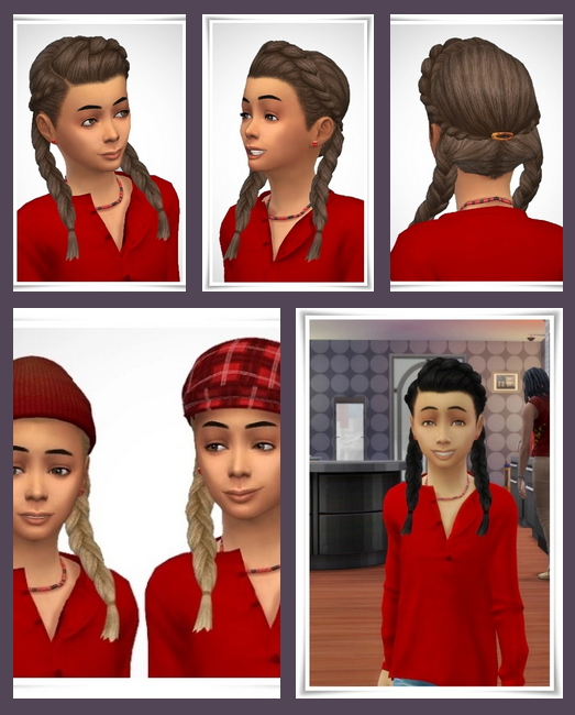 Sims 4 Lio Kids Hair at Birksches Sims Blog