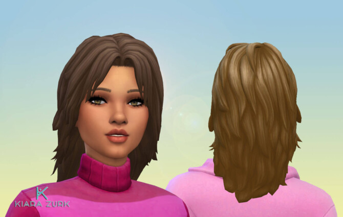 Sims 4 Pierre Hairstyle for Her at My Stuff Origin
