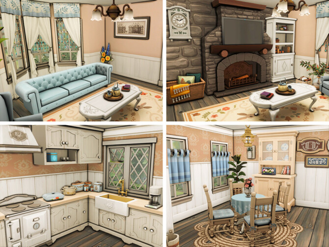 Sims 4 Penny Lodge by xogerardine at TSR