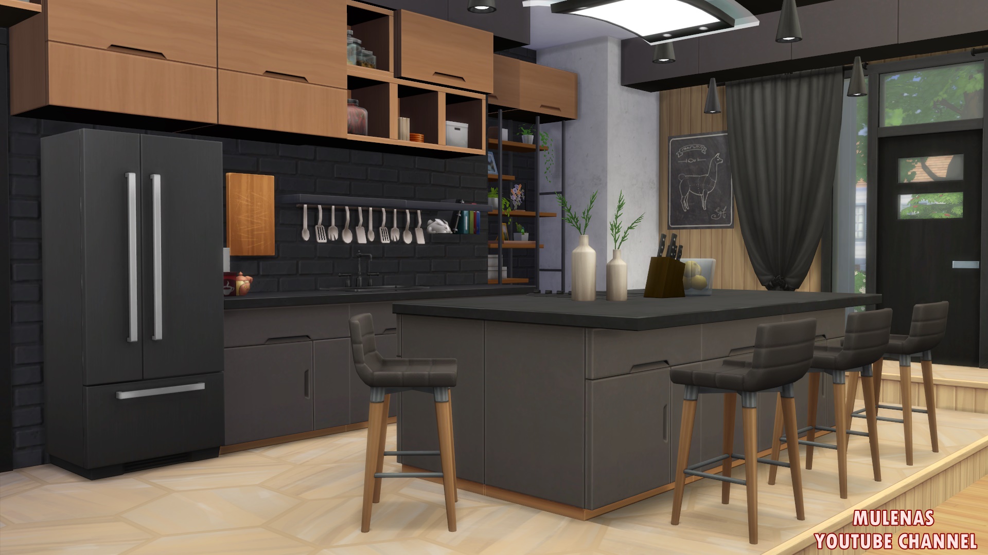 Modern family home at Sims by Mulena » Sims 4 Updates