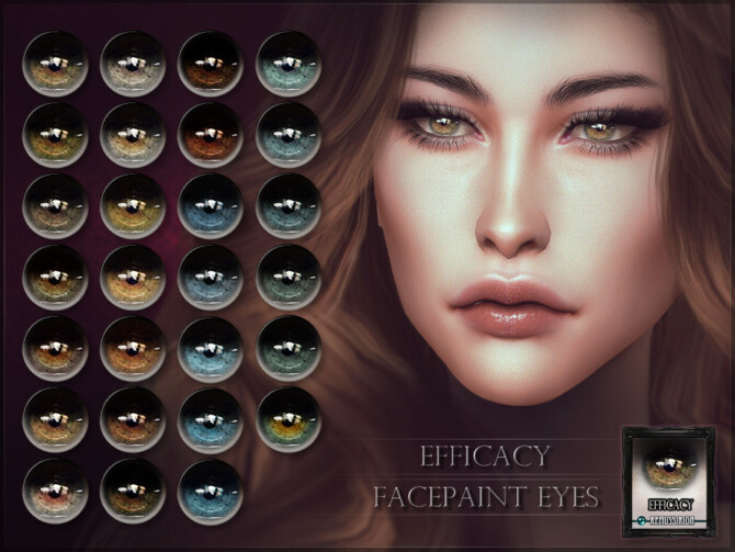Sims 4 Efficacy Eyes by RemusSirion at TSR