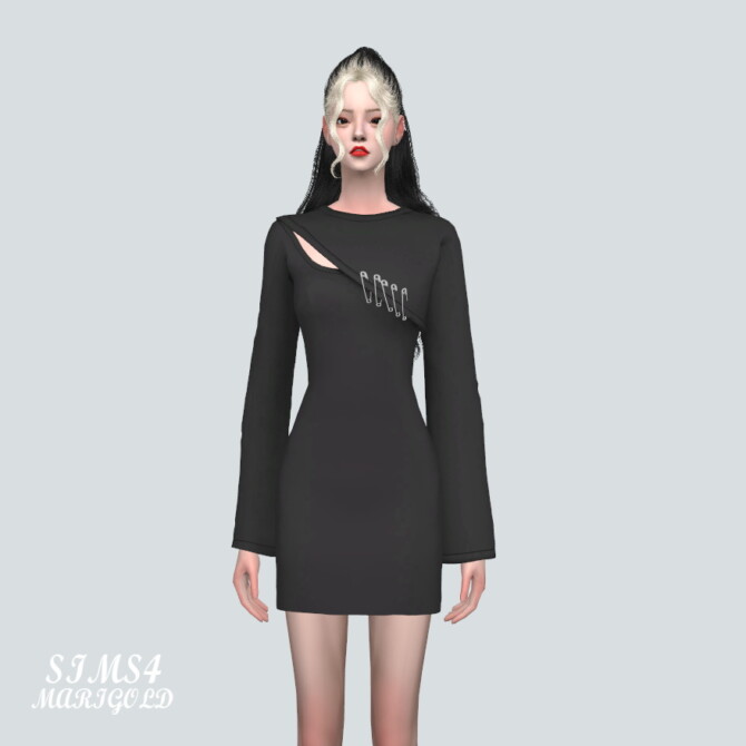 Sims 4 Mini Dress T W 72 at Marigold
