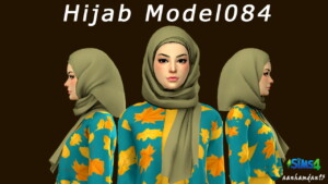 Hijab Model 084 & Markona Long dress at Aan Hamdan Simmer93