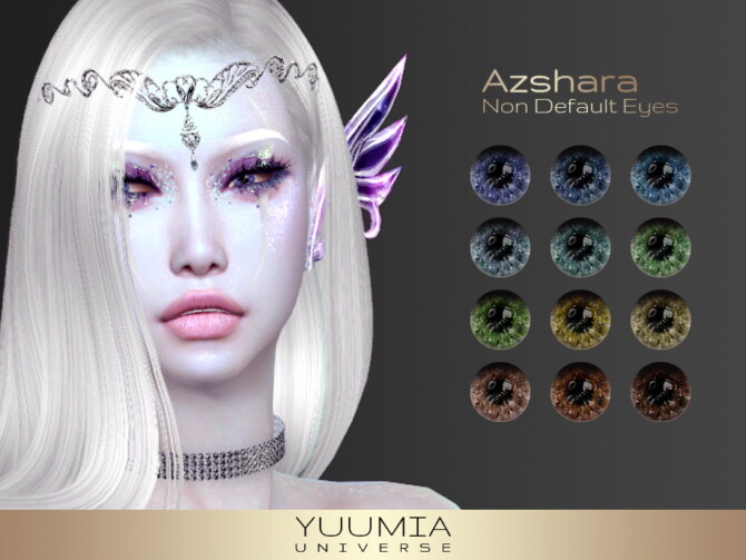 Sims 4 Azshara Non Default Eyes at Yuumia Universe CC