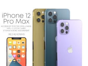 IPHONE 12 PRO MAX + CASES + AIR PODS PRO at REDHEADSIMS
