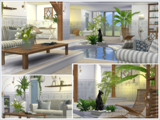 Sims 4 Hugo s Indoors Swimming Pool by philo at TSR