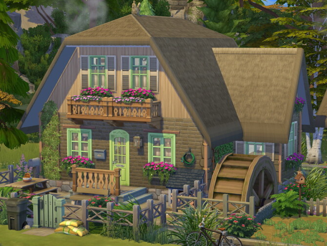 Sims 4 German Black Forest House by Flubs79 at TSR