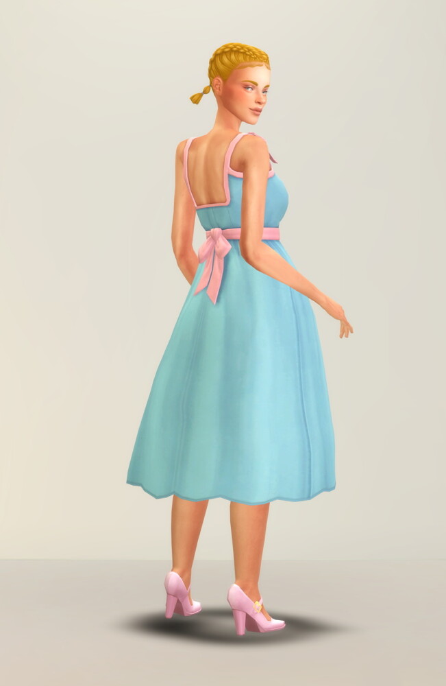 Dress for Audrey IV at Rusty Nail » Sims 4 Updates