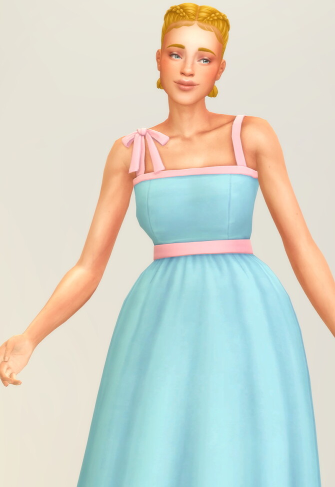 Sims 4 Dress for Audrey IV at Rusty Nail