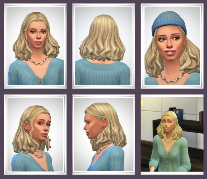 Sims 4 Eleonor Hair at Birksches Sims Blog