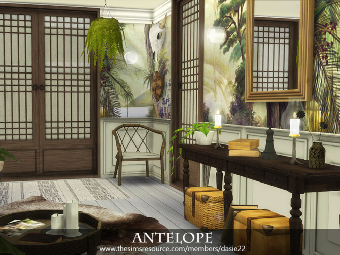 Sims 4 ANTELOPE hallway by dasie2 at TSR