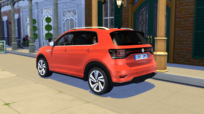 Sims 4 2019 Volkswagen T Cross at LorySims