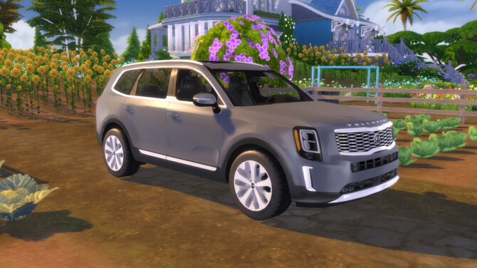 Sims 4 2020 Kia Telluride at LorySims