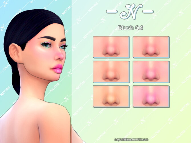 Sims 4 Blush 04 at NayomiSims