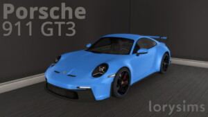 2022 Porsche 911 GT3 at LorySims