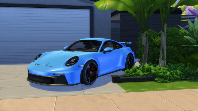 Sims 4 2022 Porsche 911 GT3 at LorySims