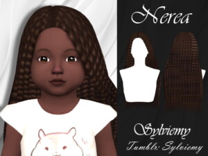 Nerea Hairstyle (Toddler) by Sylviemy at TSR