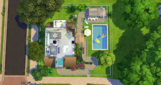 Sims 4 Amrun house by Oldbox at All 4 Sims