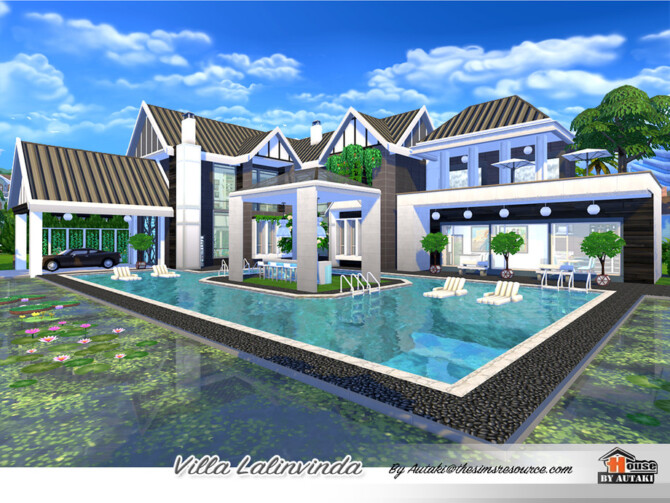 Sims 4 Villa Lalinvinda by autaki at TSR