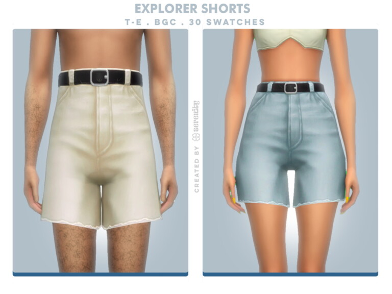 City Adventurer 14 items collection at SERENITY » Sims 4 Updates