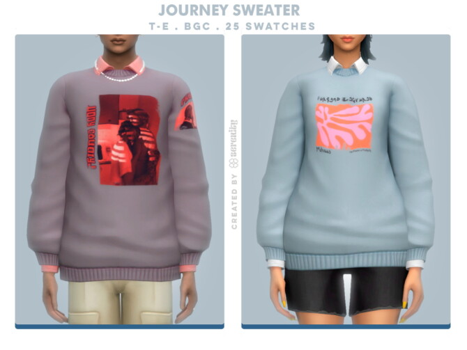 Sims 4 City Adventurer 14 items collection at SERENITY