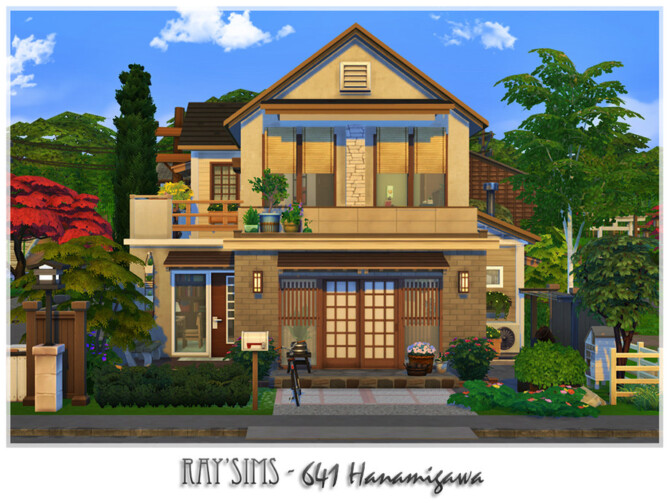 Sims 4 641 Hanamigawa house by Ray Sims at TSR