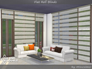 Flat Roll Blinds by Mincsims at TSR