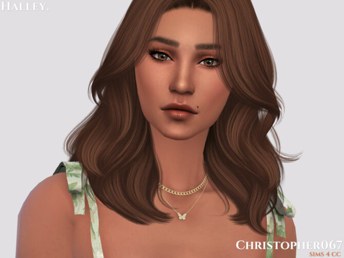 Sims 4 Halley Necklace by Christopher067 at TSR