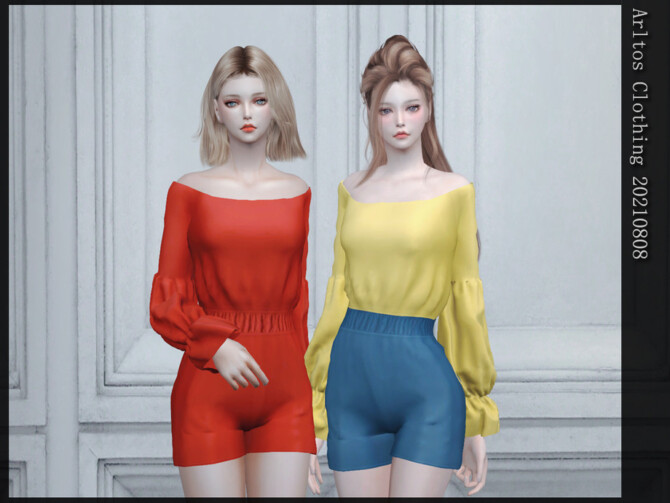 Sims 4 Outfit 20210808 by Arltos at TSR