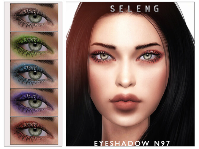 Sims 4 Eyeshadow N97 by Seleng at TSR
