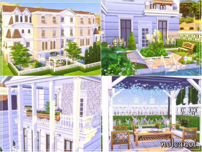 Sims 4 Megan Castillo property by nolcanol at TSR