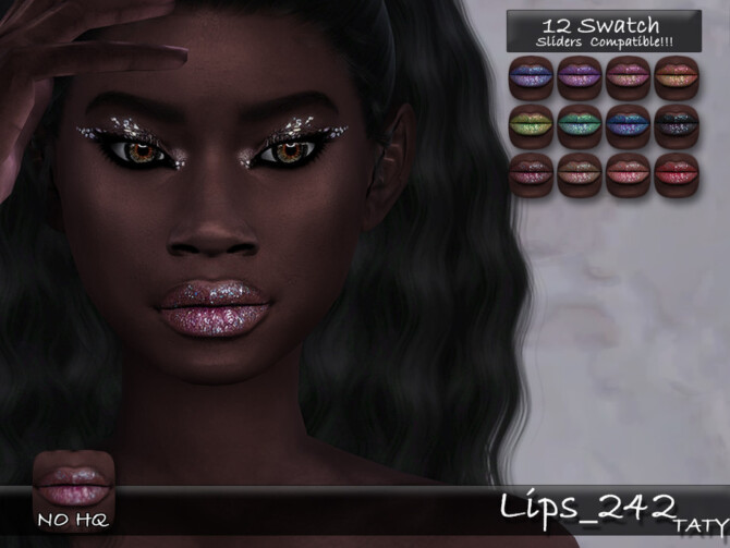 Sims 4 Lips 242 by tatygagg at TSR