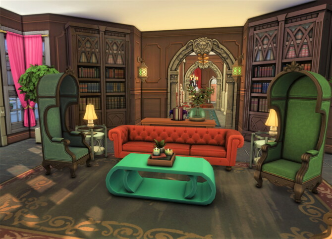 Sims 4 Oakenstead Manor at Qube Design