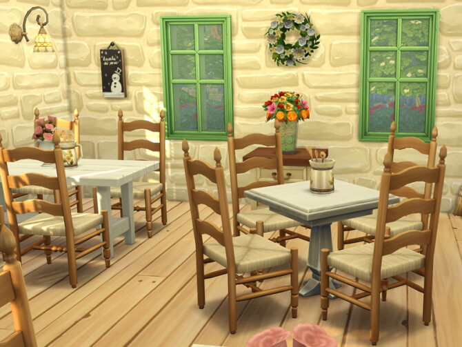 Sims 4 Bavarian Restaurant by Flubs79 at TSR