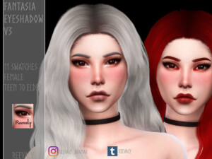 Fantasia Eyeshadow V3 by Reevaly at TSR
