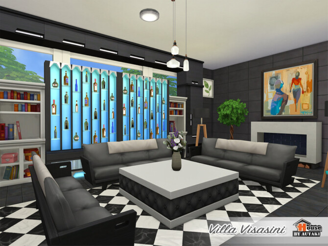 Sims 4 Villa Visasini by autaki at TSR