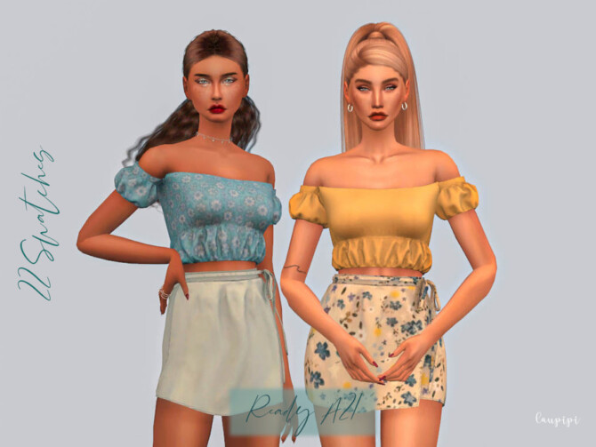 Sims 4 Puffed Top TP430 by laupipi at TSR