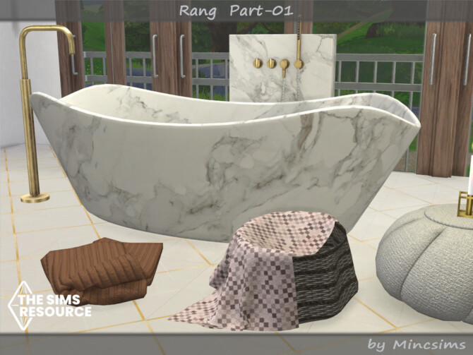 Sims 4 Rang Bathroom Part 01 by Mincsims at TSR