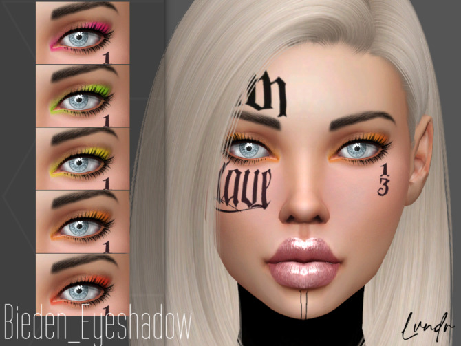 Sims 4 Bieden Eyeshadow by LVNDRCC at TSR