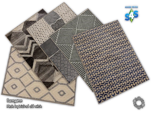 Sims 4 Rugs by Oldbox at All 4 Sims
