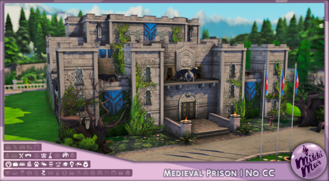 Sims 4 Medieval Prison at MikkiMur