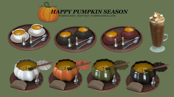Sims 4 Happy Pumpkin Season at Leo Sims