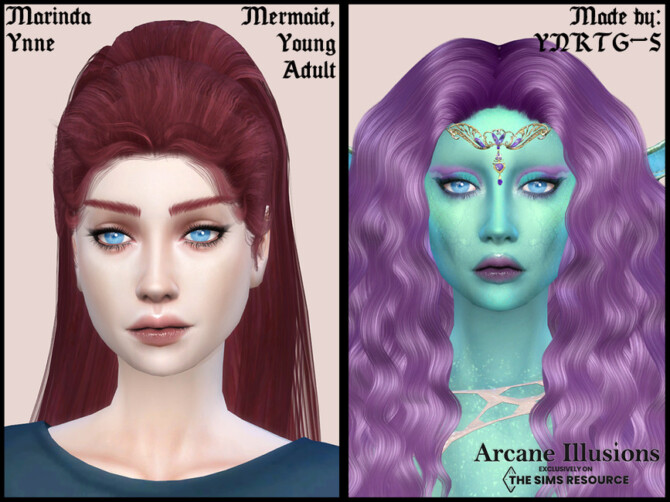 Sims 4 Arcane Illusions   Marinda Ynne by YNRTG S at TSR