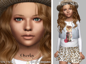 Jenny Skin Overlay Children by MSQSIMS at TSR