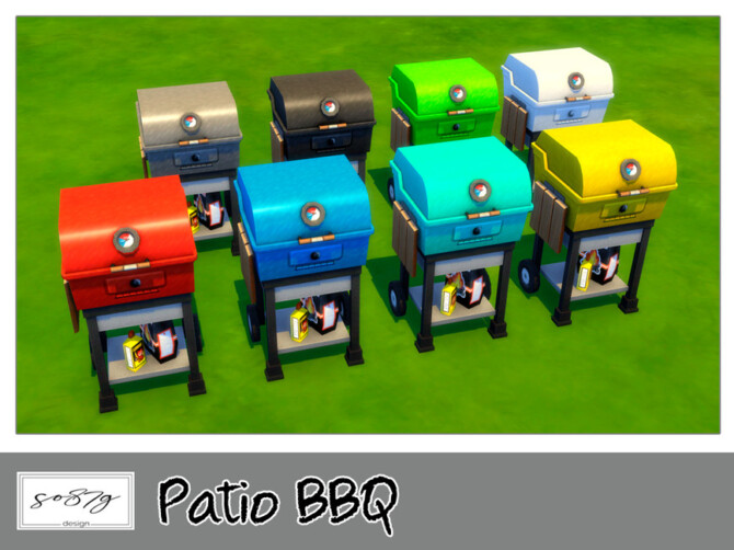 Sims 4 Patio set pt.2 by so87g at TSR