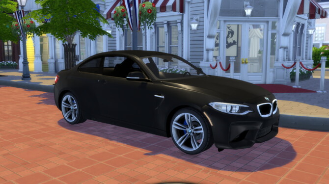 Sims 4 2016 BMW M2 at Modern Crafter CC